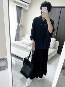 「LAD MUSICIAN（ラッドミュージシャン）のアイテム（パンツ）」を使った、ぴたんさん（メンズ・173cm）の夏コーディネート
