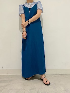 田原美波さん（レディース・158cm）の夏コーディネート