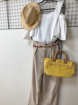 「kiko（キコ）のアイテム」を使った、bububu-----nさん（レディース・155cm）の春コーディネート