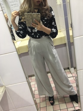 「EGOIST（エゴイスト）のアイテム（Tシャツ/カットソー）」を使った、Maliceさん（レディース・155cm）の夏コーディネート