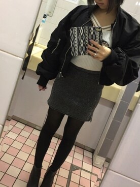 Maliceさん（レディース・155cm）の冬コーディネート