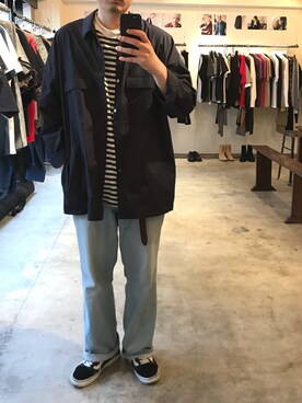 「アイテム（ブルゾン）」を使った、you_skさん（メンズ・175cm・30代）の春コーディネート