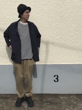 「アイテム（ブルゾン）」を使った、you_skさん（メンズ・175cm・30代）の春コーディネート