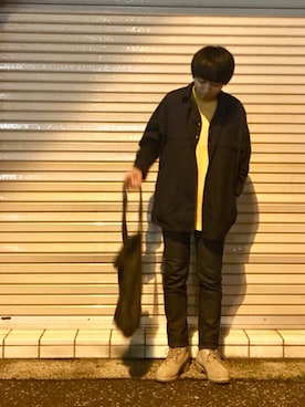 「TMT（ティーエムティー）のアイテム（バッグ）」を使った、you_skさん（メンズ・175cm）の春コーディネート