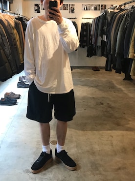 「ETHOS（エトス）のアイテム（パンツ）」を使った、you_skさん（メンズ・175cm）の春コーディネート