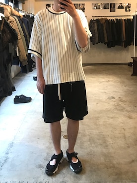 「ETHOS（エトス）のアイテム（パンツ）」を使った、you_skさん（メンズ・175cm）の夏コーディネート