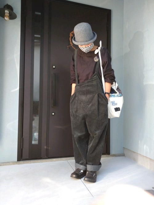 Erhythm Sm2 Keittio Lect Samansa Mos2のサロペット オーバーオールを使ったコーディネート Wear