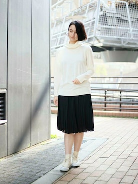 DenimeWebStoreさん（レディース・165cm）の冬コーディネート