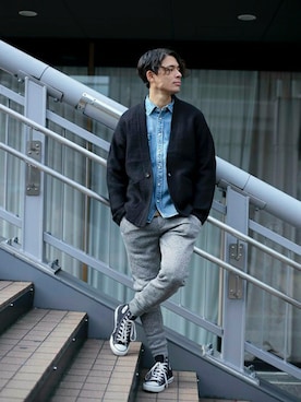 DenimeWebStoreさん（メンズ・173cm）の冬コーディネート
