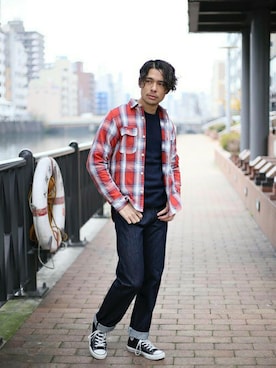 DenimeWebStoreさん（メンズ・173cm）の冬コーディネート