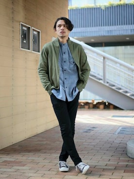 DenimeWebStoreさん（メンズ・173cm）の冬コーディネート