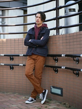 DenimeWebStoreさん(メンズ・173cm)の冬コーディネート