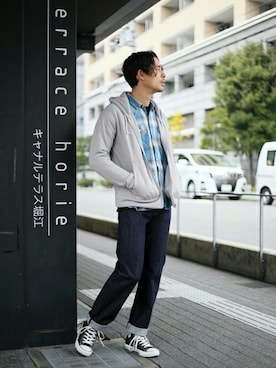 DenimeWebStoreさん（メンズ・173cm）の冬コーディネート