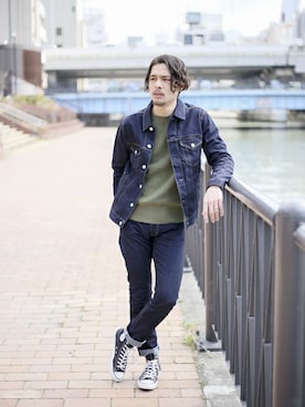 DenimeWebStoreさん（メンズ・173cm）の春コーディネート