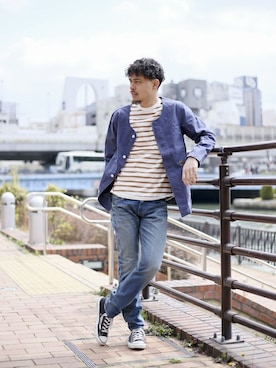 DenimeWebStoreさん（メンズ・173cm）の春コーディネート