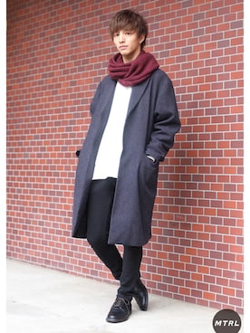 MTRL:マテリアルさん（メンズ・175cm）の春コーディネート