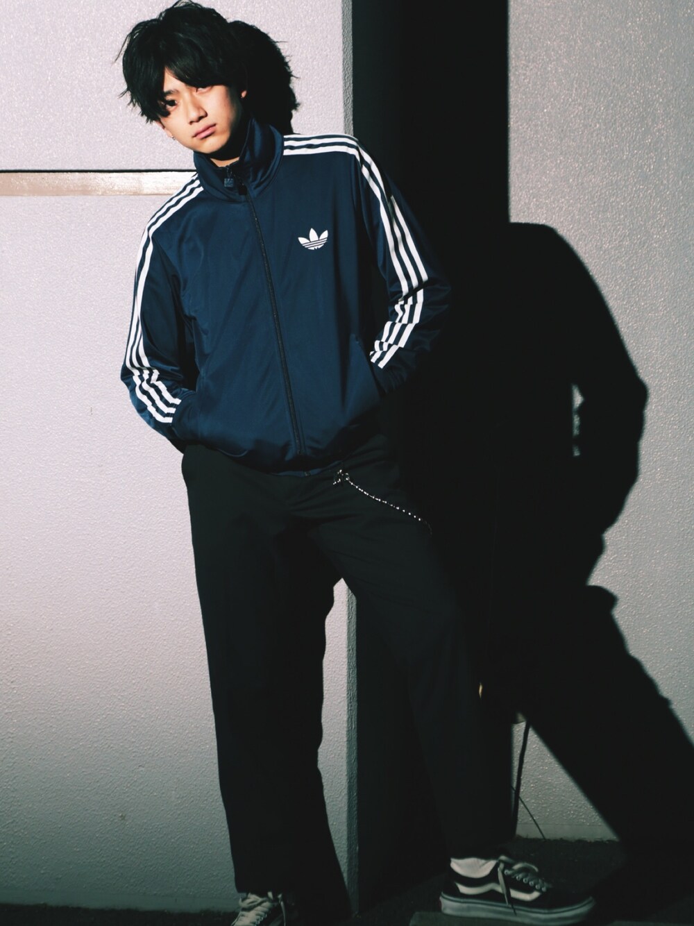MTRL:マテリアルさんの「アディダス オリジナルス 「Superstar Track Jacket」（adidas）」を使ったコーディネート