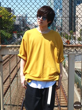 MTRL:マテリアルさん（メンズ・175cm）の春コーディネート