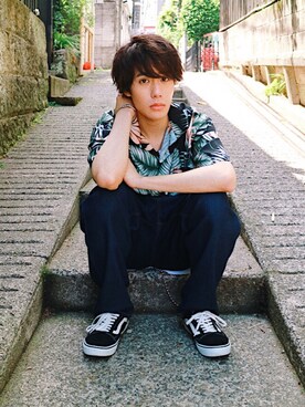 MTRL:マテリアルさん（メンズ・175cm）の夏コーディネート