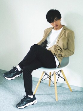 MTRL:マテリアルさん（メンズ・175cm）の夏コーディネート