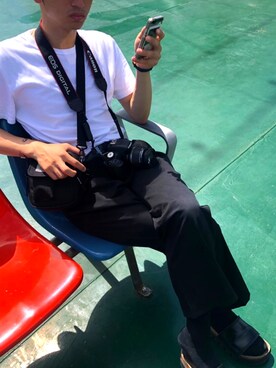 「POLO RALPH LAUREN(ポロ ラルフ ローレン)のアイテム(アナログ腕時計)」を使った、shimoさん(メンズ・171cm)の夏コーディネート