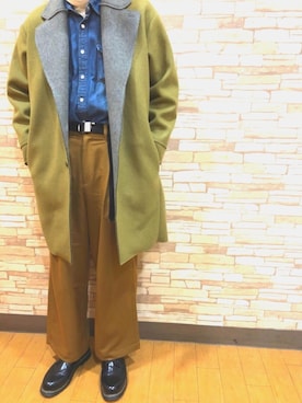 「DISCOVERED（ディスカバード）のアイテム（ジャケット/アウター）」を使った、たかっしーさん（メンズ・176cm）の春コーディネート