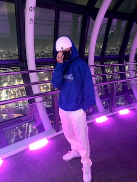 「THUMPERS BROOKLYN NYC USA（サンパース）のアイテム」を使った、Ginさん（メンズ・172cm）の秋コーディネート