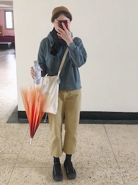 「アイテム（その他トップス）」を使った、KPU🎐さん（レディース・170cm・20代）の冬コーディネート