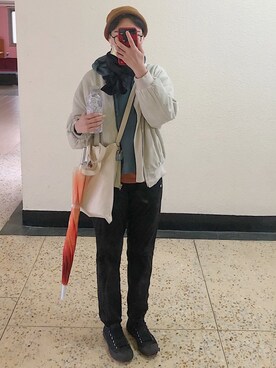 「アイテム（その他トップス）」を使った、KPU🎐さん（レディース・170cm・20代）の冬コーディネート