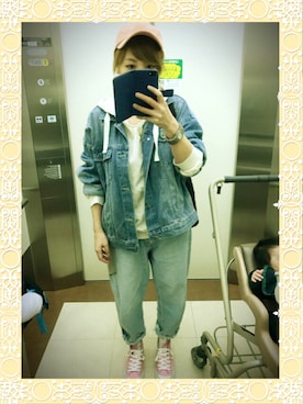 鳥うさぎさん（レディース・152cm）の春コーディネート