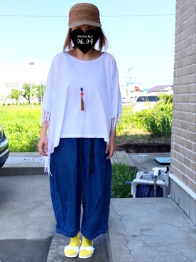 鳥うさぎさん（レディース・152cm）の夏コーディネート