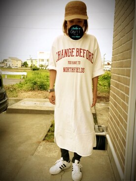 鳥うさぎさん（レディース・152cm）の夏コーディネート