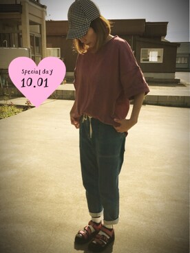 鳥うさぎさんのコーディネート