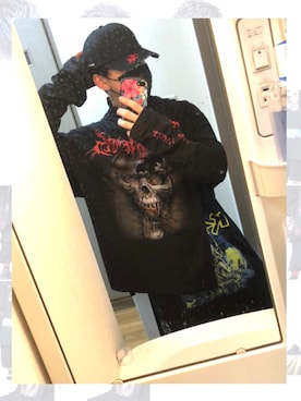 「フォロバ」｜「アイテム（帽子）」を使った、k A i S e Iさん（メンズ・171cm）の春コーディネート
