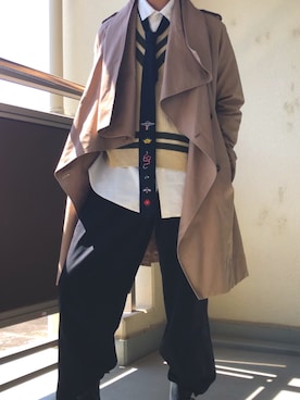 「ESCADA（エスカーダ）のアイテム」を使った、k A i S e Iさん（メンズ・170cm）の夏コーディネート