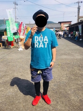 「DOARAT（ドゥアラット）のアイテム」を使った、JIRO/JIROさん（メンズ・175cm）の夏コーディネート