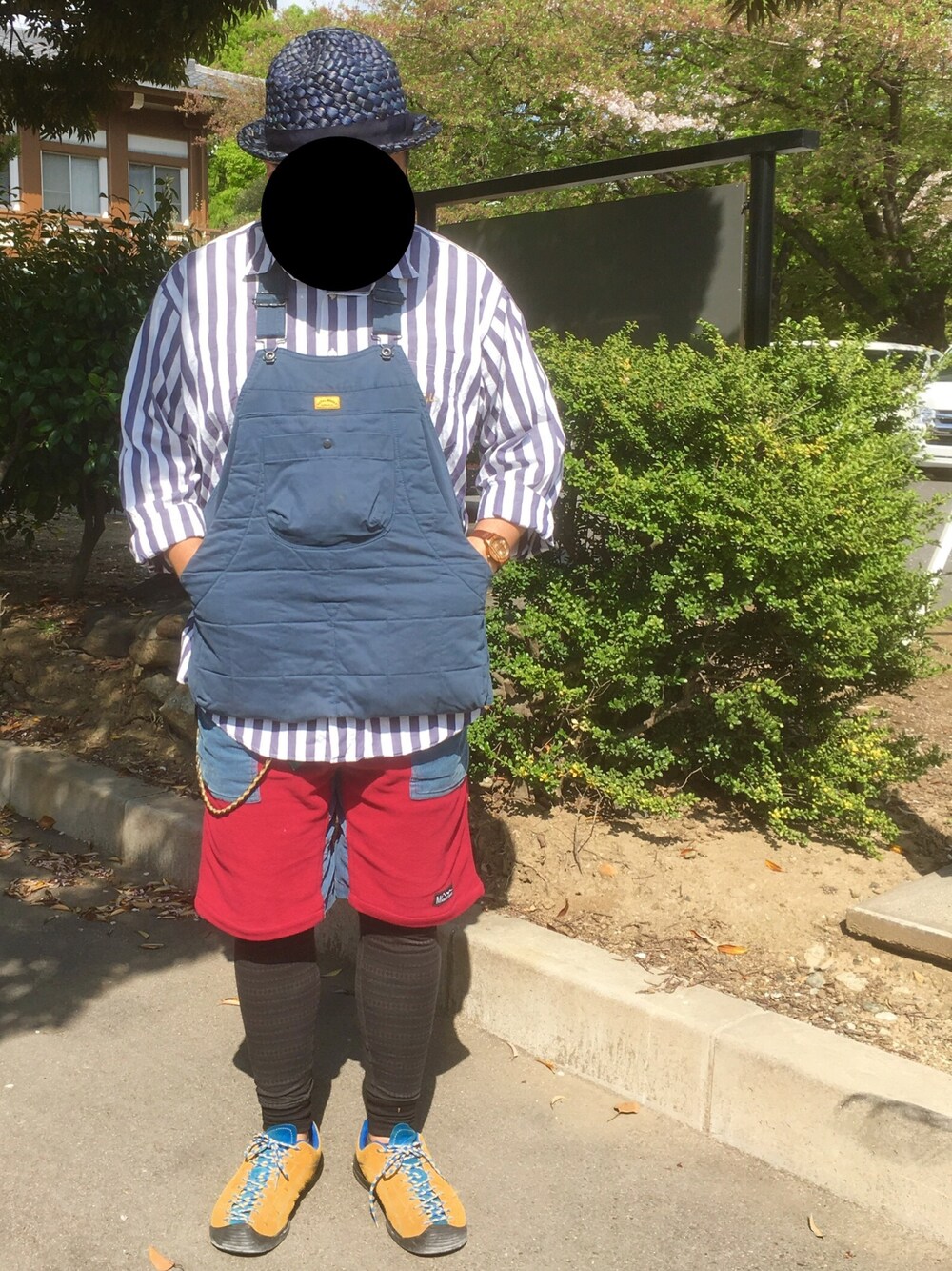 ネイタルデザイン NATAL DESIGN ハンタージャケット エプロン シャツ