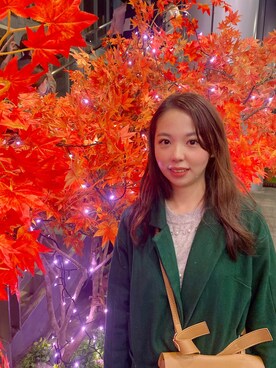 「N（エヌ）のアイテム（ジャケット/アウター）」を使った、Joyさん（レディース・156cm）の冬コーディネート