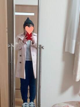 ラテ✩︎⡱さん（レディース・154cm）の冬コーディネート