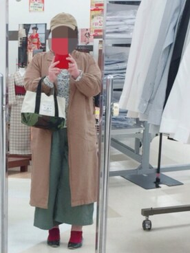 「cepo（セポ）のアイテム（キャップ）」を使った、ラテ✩︎⡱さん（レディース・154cm）の冬コーディネート