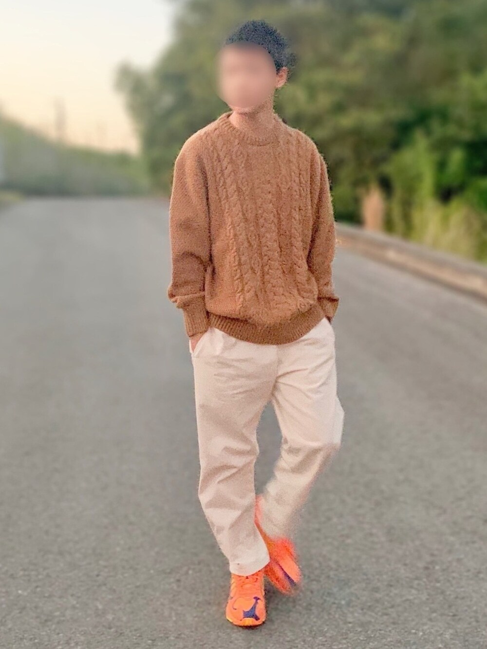 ãã©ãŠã³ç³»ã®ãããã¹ããã¯ã€ãç³»ã®ãã³ãããªã¬ã³ãžç³»ã®ã¹ããŒã«ãŒãççšããã¡ã³ãºã®ç§ã³ãŒãã£ããŒãã®1æç®ã®åç