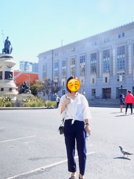 「アイテム（ローファー、グリーン系）」を使った、Saiiiiiiiiiroさん（レディース・160cm）の秋コーディネート