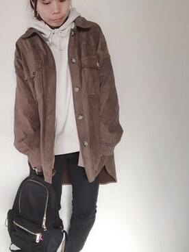 ERIKOさん（レディース・153cm）の冬コーディネート