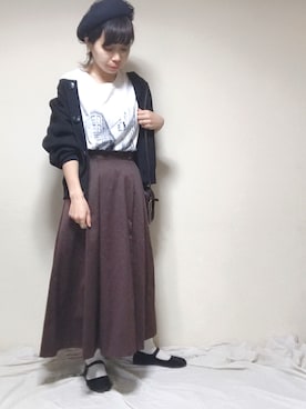 ERIKOさん（レディース・153cm）の春コーディネート