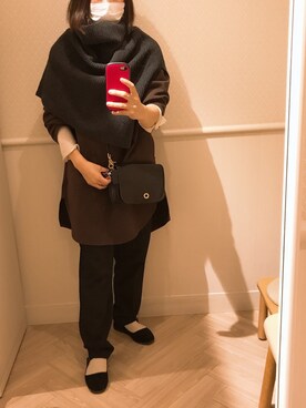 「mamafashion」｜ERIKOさん（レディース・153cm）の秋コーディネート