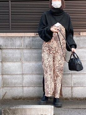 「新年一発目」｜「アイテム（ワンピース/ドレス）」を使った、ERIKOさん（レディース・153cm）の冬コーディネート