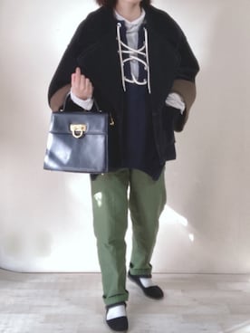 ERIKOさん（レディース・153cm）の冬コーディネート