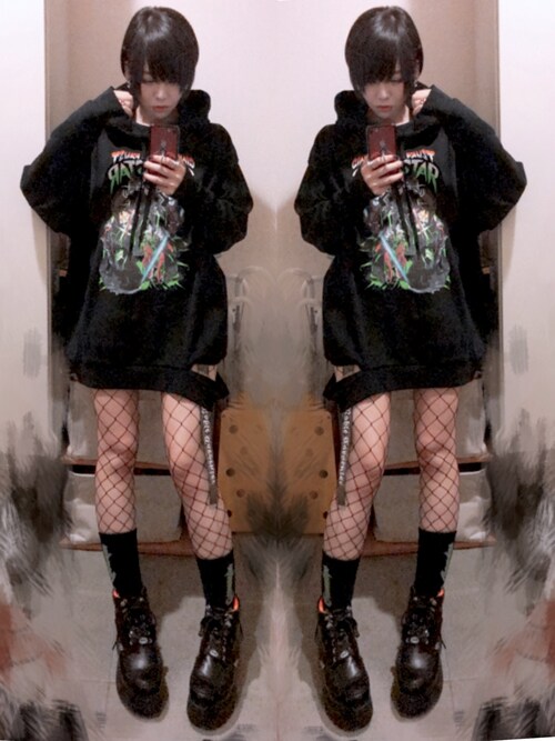 Nntn Candy Stripperのパーカーを使ったコーディネート Wear