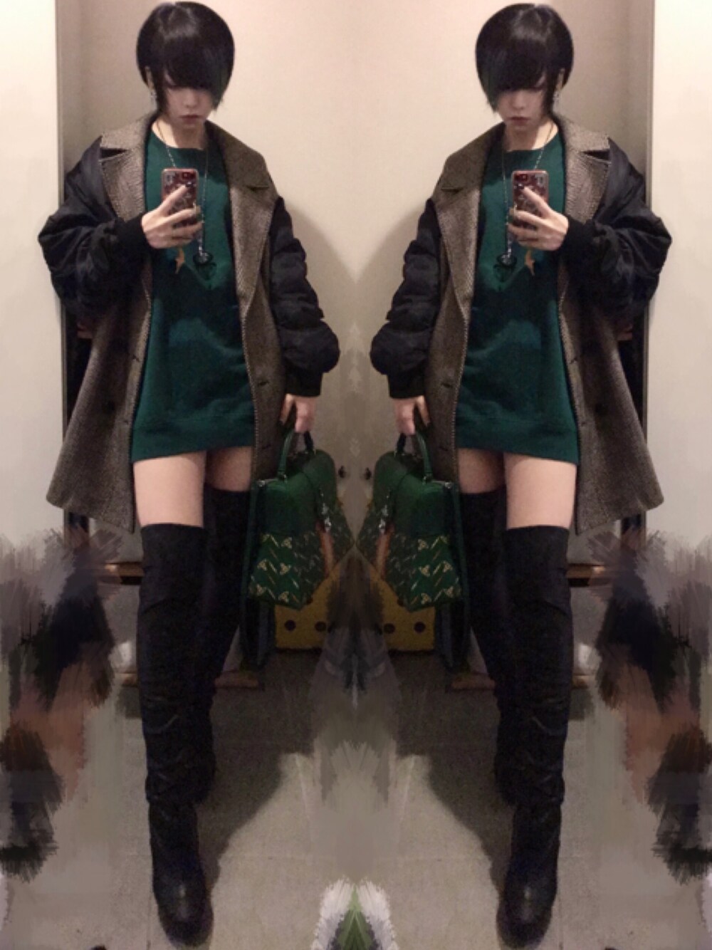 PAMEO POSE GunFlap Coat MA-1 タイプ コート PAMEO POSE GunFlap Coat MA-1 タイプ コート