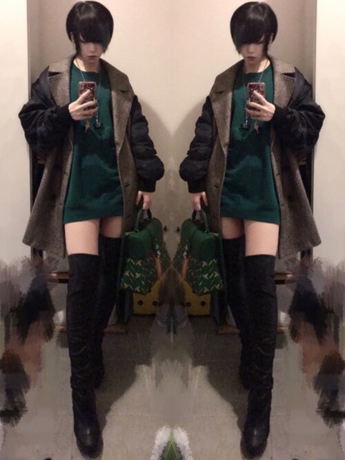 PAMEO POSE GunFlap Coat MA-1 タイプ コート PAMEO POSE GunFlap Coat MA-1 タイプ コート